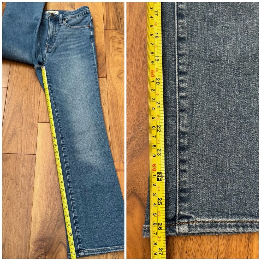 Madewell Cali Demi-Boot Jeans size 27 - Picture 14 of 14